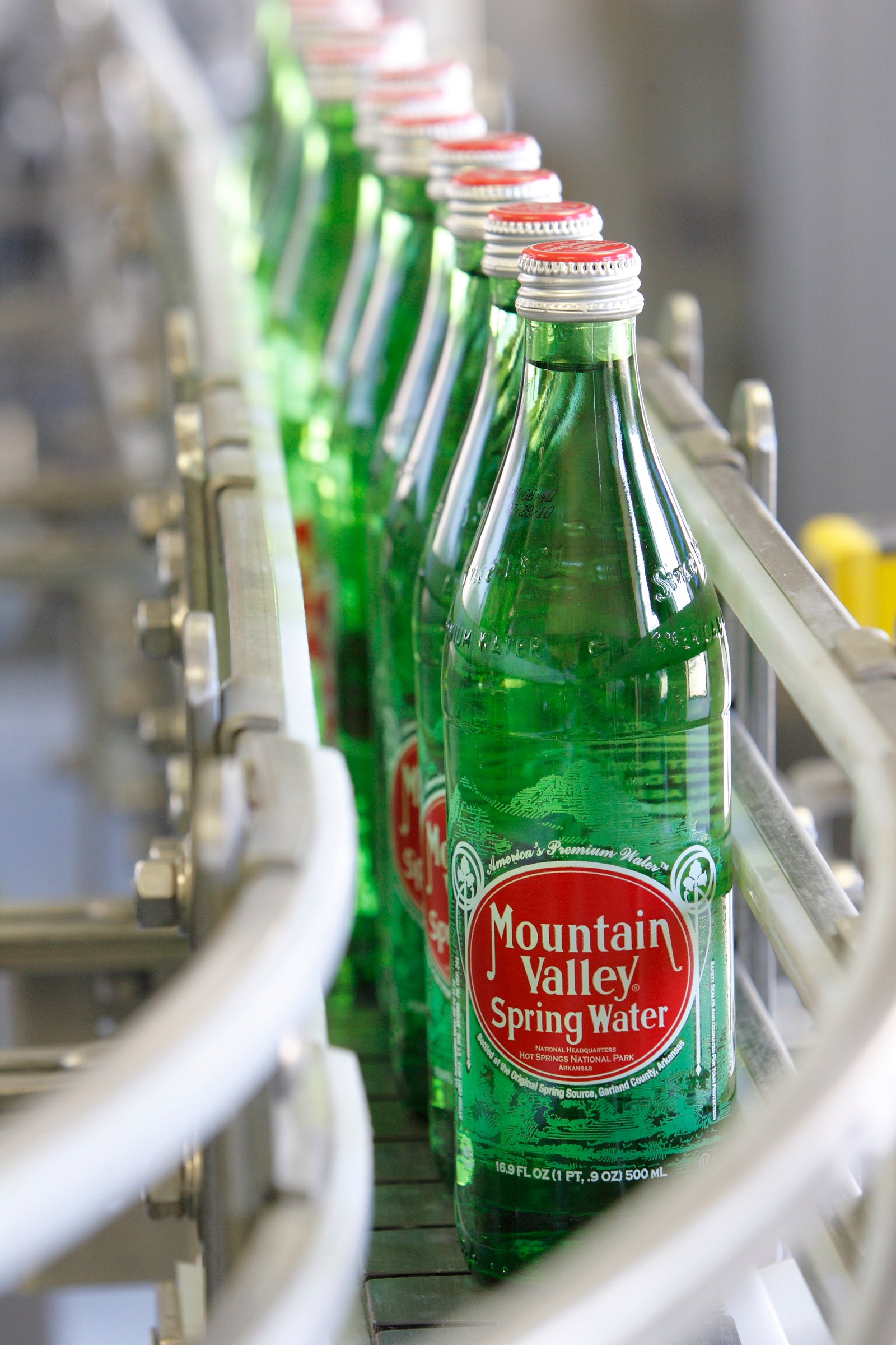 Water bottling line quality control for private label brand water production