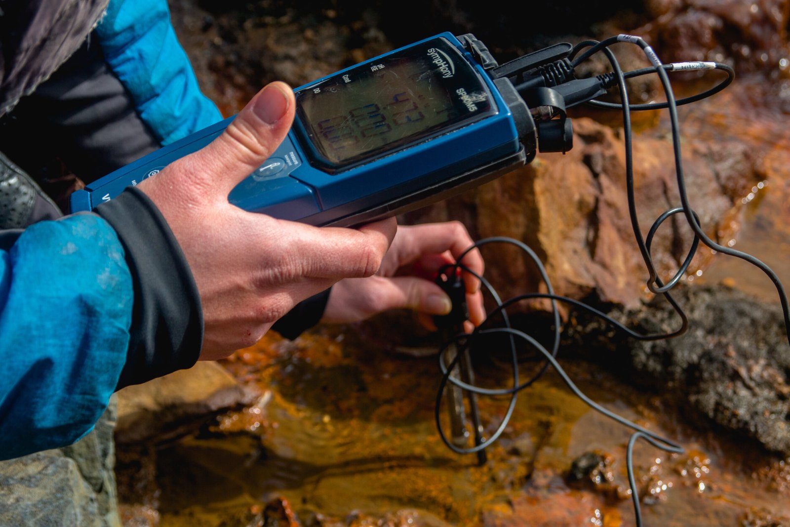 Water testing and quality analysis in a certified bottling laboratory